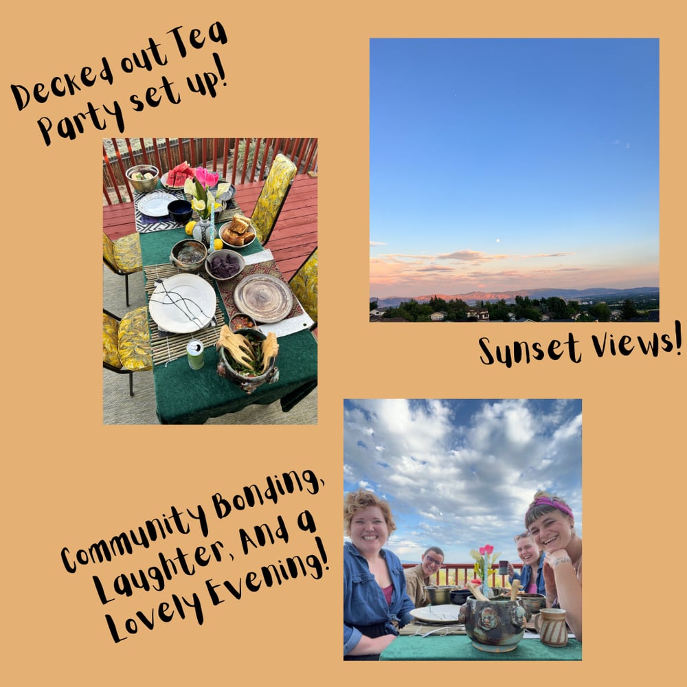 Image of Sunset Tea Party Fundraiser 9/28, 430-630