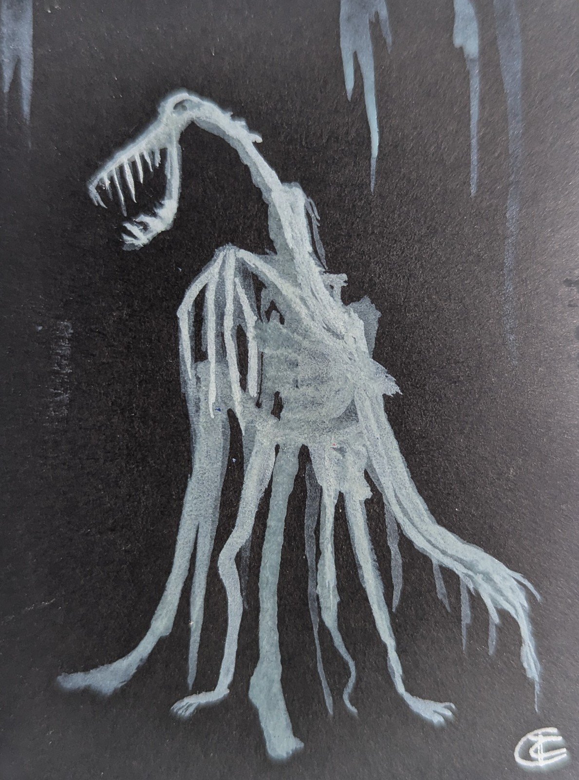 AuGhost #6 "ELDRITCH" ACEO
