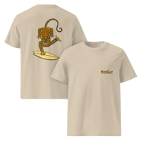 Image 5 of Unisex organic cotton T-shirt SURF