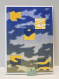 Cloudscan Risograph Print