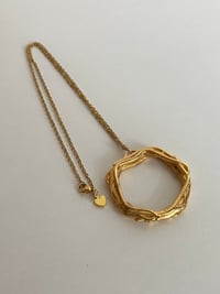 Image 1 of Collar circulo grande Raices