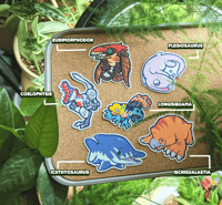 Image 2 of Triassic Sticker Pack