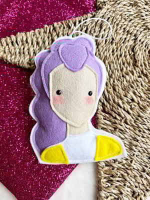 Image of K-pop Demon Hunters felt decorations and banners