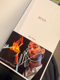 Signed bookplate sticker 