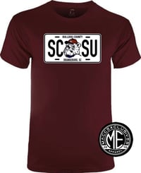 SCSU LICENSE PLATE TEE