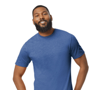 Image 10 of Custom Front Chest / Back Print Soft Durable Tee / 980