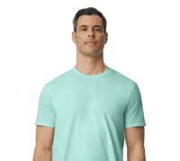 Image 5 of Custom Front Chest / Back Print Soft Durable Tee / 980