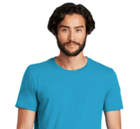 Image 3 of Custom Front Print Only Soft Durable Tee / 980