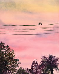 Til We Meet Again - Original Watercolor Painting