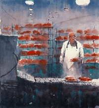 Piece of Meat | 13.5" x 14"