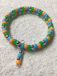 43 Multi-Color Memory Wire Bracelet