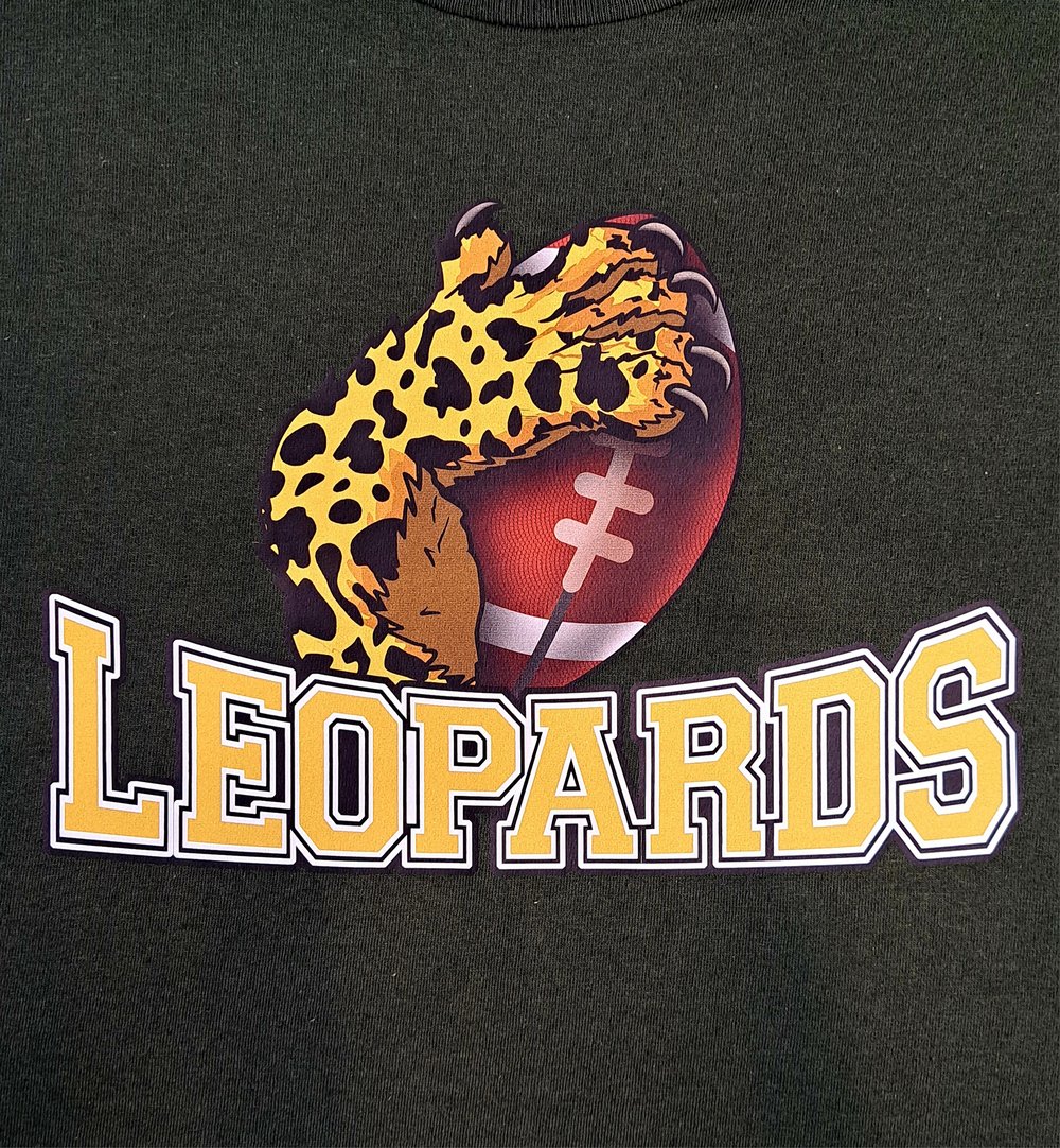 Belle Vernon Ahletics-Football Paw-T-Shirt