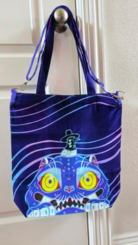 Kpop Tiger and Magpie tote bag 