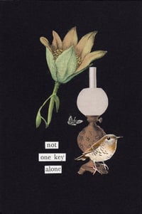 Not one key alone | Original Collage