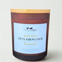 Image 3 of Cinnamon Chai Soy Candle – Spiced Chai, Vanilla & Black Tea | 100% Soy Wax Candle