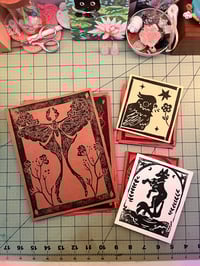 Image 2 of Custome hand carved stamps