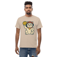 Image 10 of Maneki-Neko Polo Cat Big Print - Adult Tee
