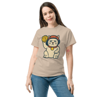 Image 11 of Maneki-Neko Polo Cat Big Print - Adult Tee