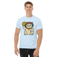 Image 15 of Maneki-Neko Polo Cat Big Print - Adult Tee