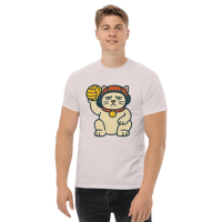 Image 19 of Maneki-Neko Polo Cat Big Print - Adult Tee