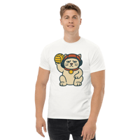 Image 23 of Maneki-Neko Polo Cat Big Print - Adult Tee