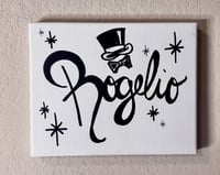 Image 1 of Customized Name Canvas ART