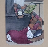 Image 4 of Traditional Bookmark--Swoopy in Home Library