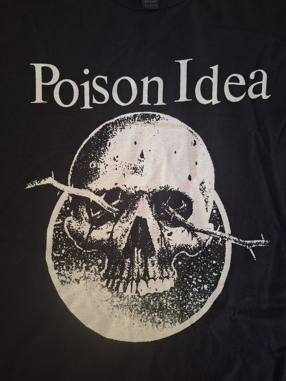 Image of SQUEAL Poison Idea SKULL LONG SLEEVES 