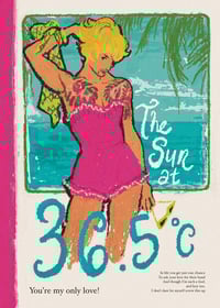 36.5 Degrees / Postcard