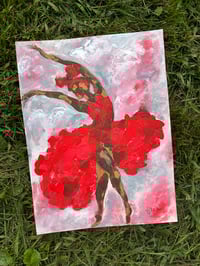 Image 2 of Red Ballerina