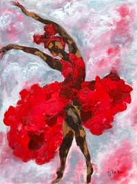 Image 3 of Red Ballerina