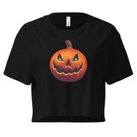 Image 1 of Crop Top - Classic Jack O Lantern