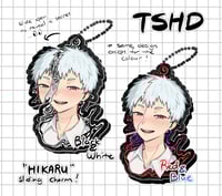 Image 1 of [PREORDER!] TSHD | "Hikaru" Sliding Charm + Sticker