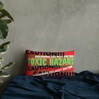 Image 3 of Pillow - Toxic Hazard