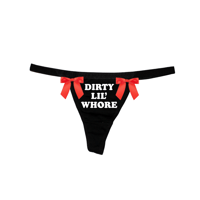 Image 2 of DIRTY LIL' WHORE THONG