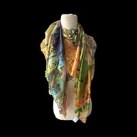 Image 1 of Floral Frenzy limited edition scarf