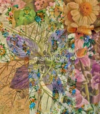 Image 3 of Floral Frenzy limited edition scarf