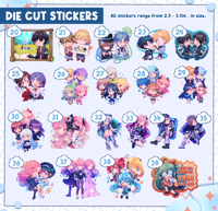 Image 2 of ✧ Die Cut Stickers/Sticker Packs ✧