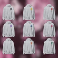 Image 2 of Anabolic X Embroidered Hoodie and Crewneck Grey