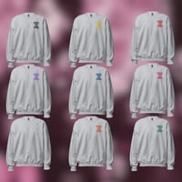 Image 1 of Anabolic X Embroidered Hoodie and Crewneck Grey