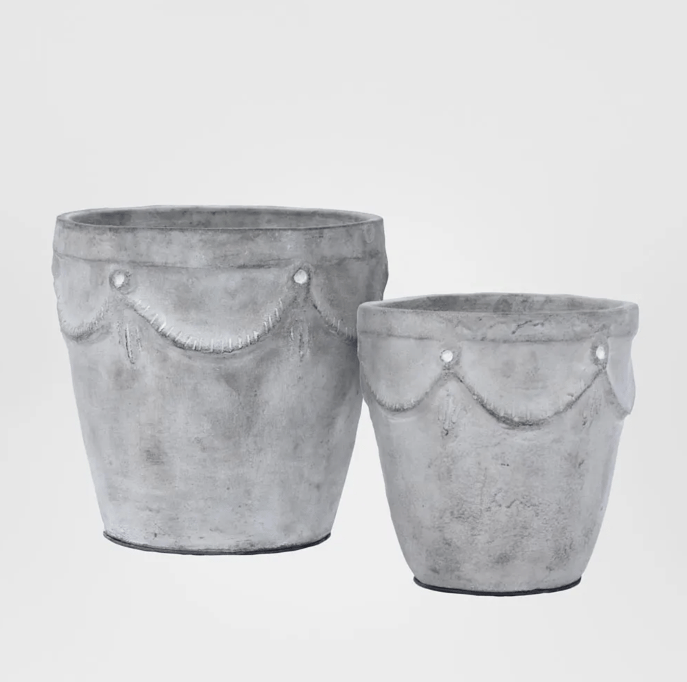 Image of Drape Pot Grey