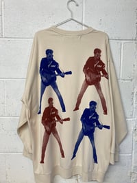 Image 2 of George, cream oversized dress label  M (27"P2P, 33"S2H, 32"C2C)   