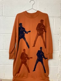 Image 1 of George, ginger oversized dress UK label  10 (25"P2P, 40"S2H, 27"C2C)   