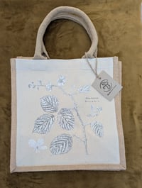 Image 4 of NEW! - Floral Jute Bags