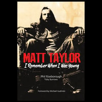 MATT TAYLOR ~ I Remember When I Was Young + CD