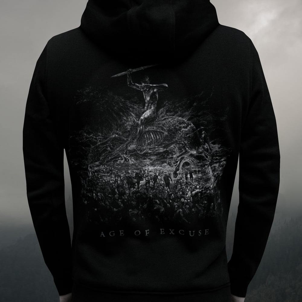 Mgła "Age of Excuse" ZIP HOODIE 2025
