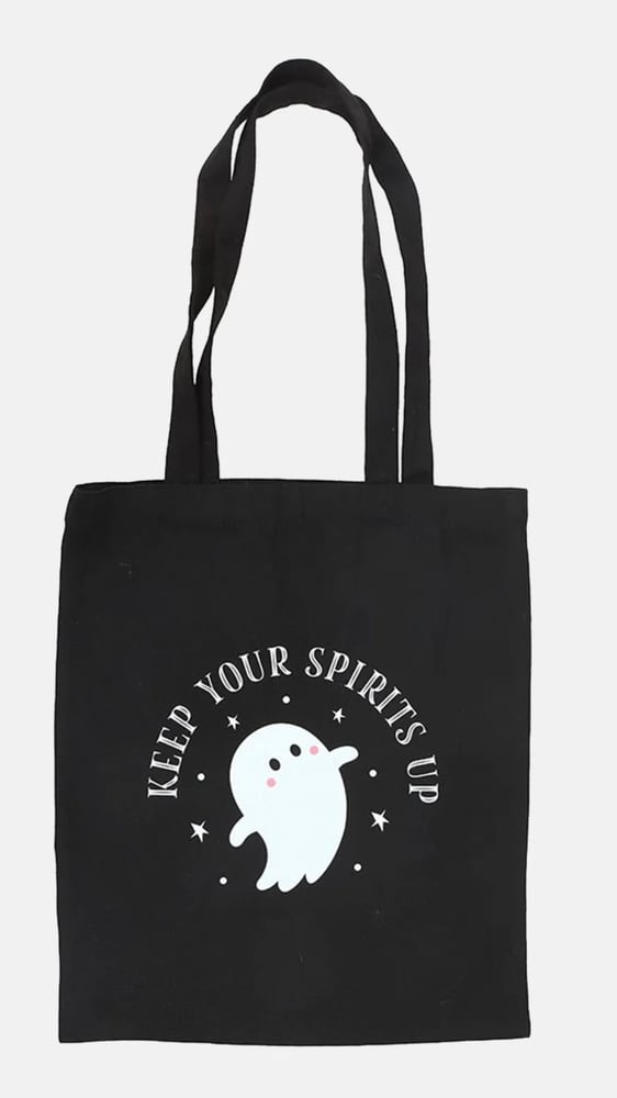 Image of Spooky Tote Bag 👻🕸️🩷