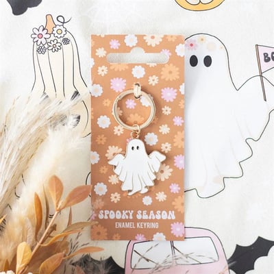 Image of Ghost keyring