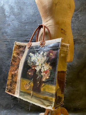Image of one of a kind painting bag - the painter
