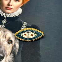 Image 1 of Vintage Micro Mosaic brooch